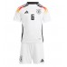 Echipament fotbal Germania Joshua Kimmich #6 Tricou Acasa European 2024 pentru copii maneca scurta (+ Pantaloni scurti)